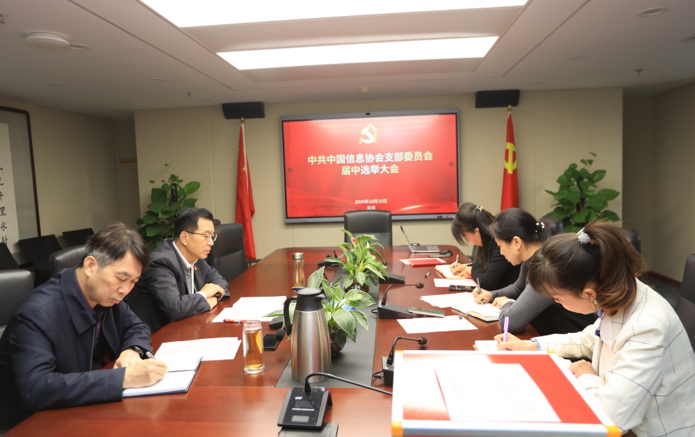 中國信息協(xié)會黨支部完成屆中調(diào)整書記選舉   王金平同志當選新任書記